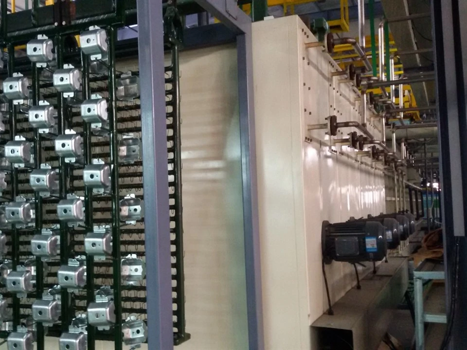 Thiết bị mạ kẽm kiềm